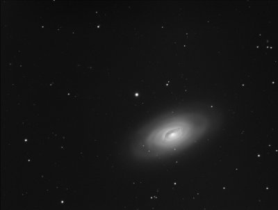 M64 - The Blackeye Galaxy in Coma Berenices 18-Jan-2015