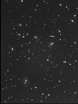 Abell 2151 - Hercules Galaxy Cluster,  20 and 27-Feb-2015