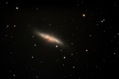 M82 - The Exploding Cigar Galaxy in Ursa Major 20-Feb-2017