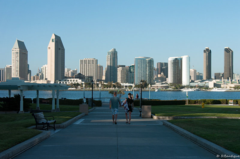 Walking to a better viewpoint