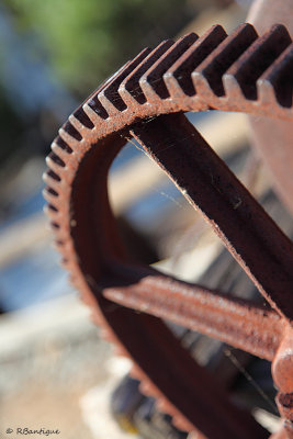 rusty wheel gear