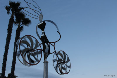 Bicycle Sculpture at Coronado Tidelands Park