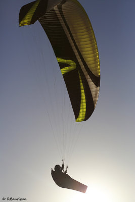 Paraglider Silhouette