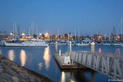 Blue at the Chula Vista Marina
