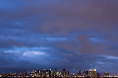 cloudy evening