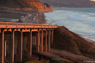 red bridge
