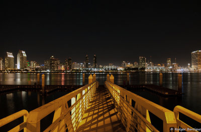 View from the dock