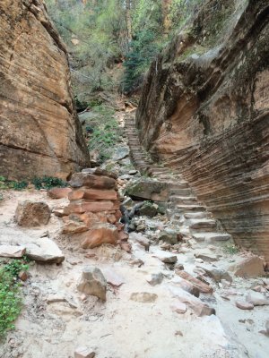 Stairs at Hidden Canyon