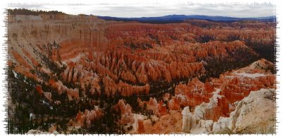 Sunset at Bryce point