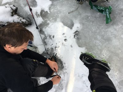 Crampons required