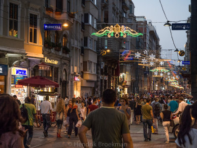Evening Stroll, Istanbul
