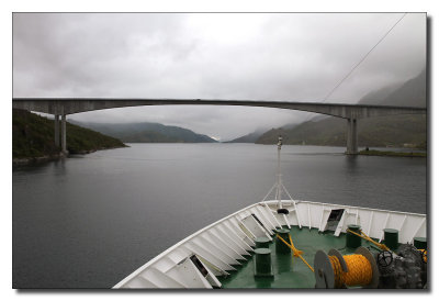 Hurtigrutenfahrt nach Svolvaer