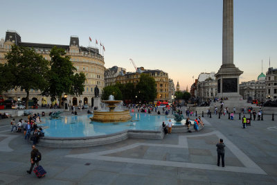 Trafalgar Square, August 2014