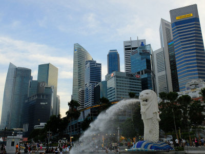 Lion fountain