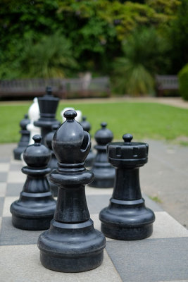 Chess at Holland Park, May 2016