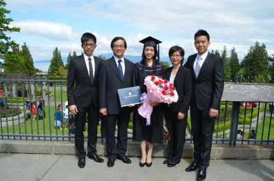 Jessica Graduation @ UBC 22 May 2013