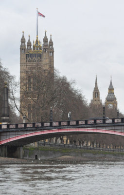 Houses of Parliament from River Thames