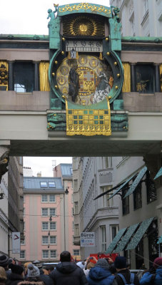 The quirkiest clock in Vienna