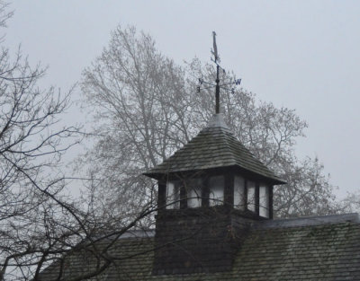 Old police look out in 19th century
