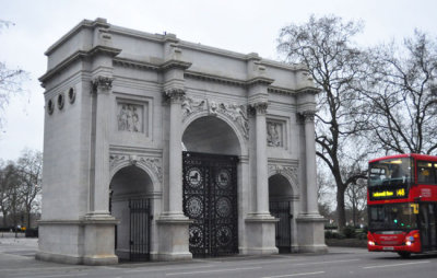 Marble Arch designed by John Nash 1827