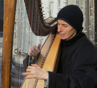 Harpist from Vienna