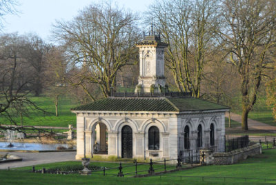 Pump house at Prince Alberts Italian Gardens