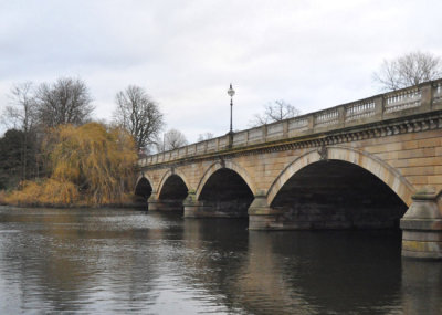 Serpentine Bridge in mid Winter