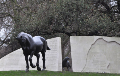 Remembering animals in two world wars at Brook Gate