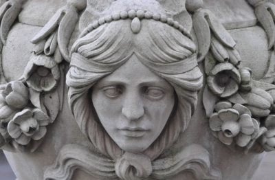 Hyde Park London stone carving