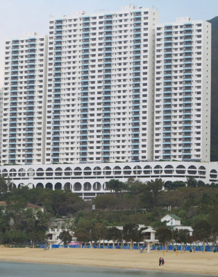 Huge apartment block at Repulse Bay