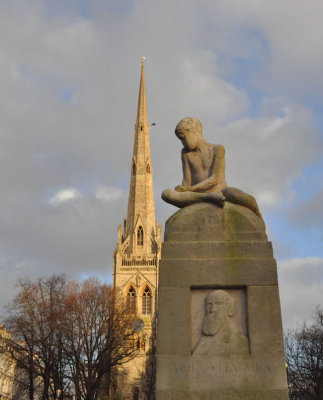 Christ Church and memorial near Victoria Gate