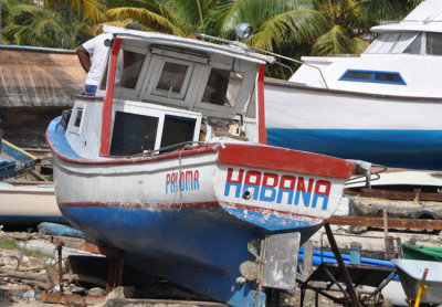 Repairs in hand at Cojimar