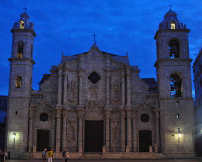 Cathedral built in 1748 with Baroque facade
