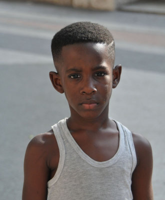 A face that will later command respect