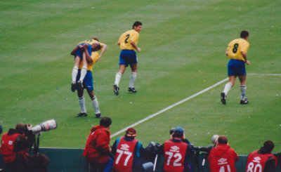 England v Brazil 1995