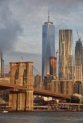 August 2015 - NYC Skyscrapers in the Clouds