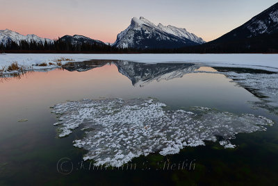 Vermillion Lakes Sunsets, Banff NP - November 2015