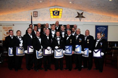 Past Master's Night at Daniel Webster Lodge May 2013