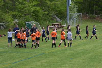 Girls U14 Soccer Ledyard VS Montville