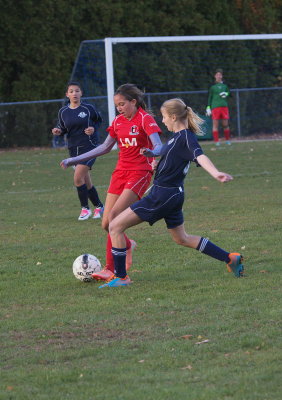 U14 Girls Soccer Ledyard VS Stonington 10/26/13