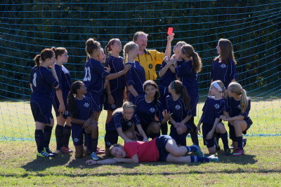 U14 Girls Soccer Ledyard Team Pictures Fall 2013