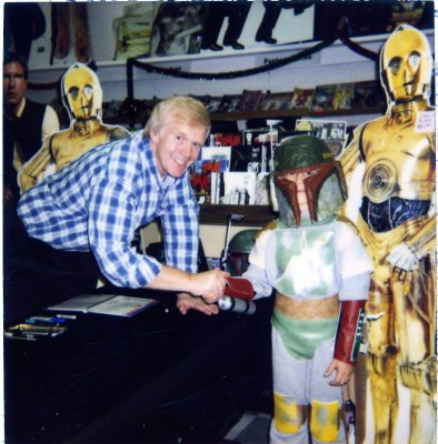  Jeremy Bulloch at a signing Sarge's Comics Etc 