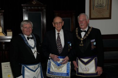 Sixty years in the Masons with William P Miller