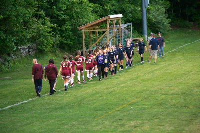 U14 Girls Ledyard VS East Lyme Soccer