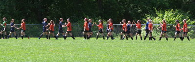 U14 Girls Soccer Ledyard VS Montville