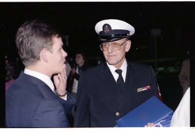 William P Miller 1984 USS Constition retirement