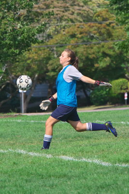 Girls Soccer Scrimmage in Westerly Ri Sept 6, 2014