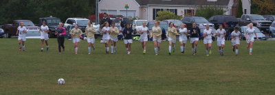 Girls JV Soccer Ledyard vs NFA Freshmen 10/04/14
