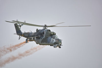 Czech Mil Mi-24 Hind, Texel Airshow 2015
