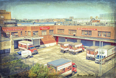 The Meat Packing District from The High Line Park, NYC
